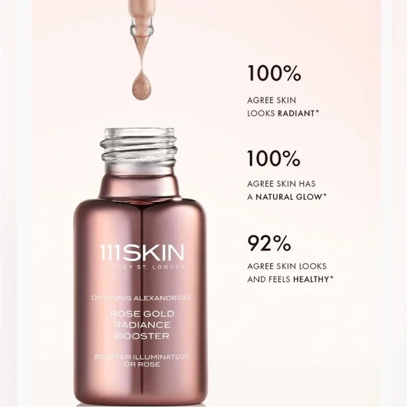 111SKIN Rose Gold Radiance Booster 20 ML NIB